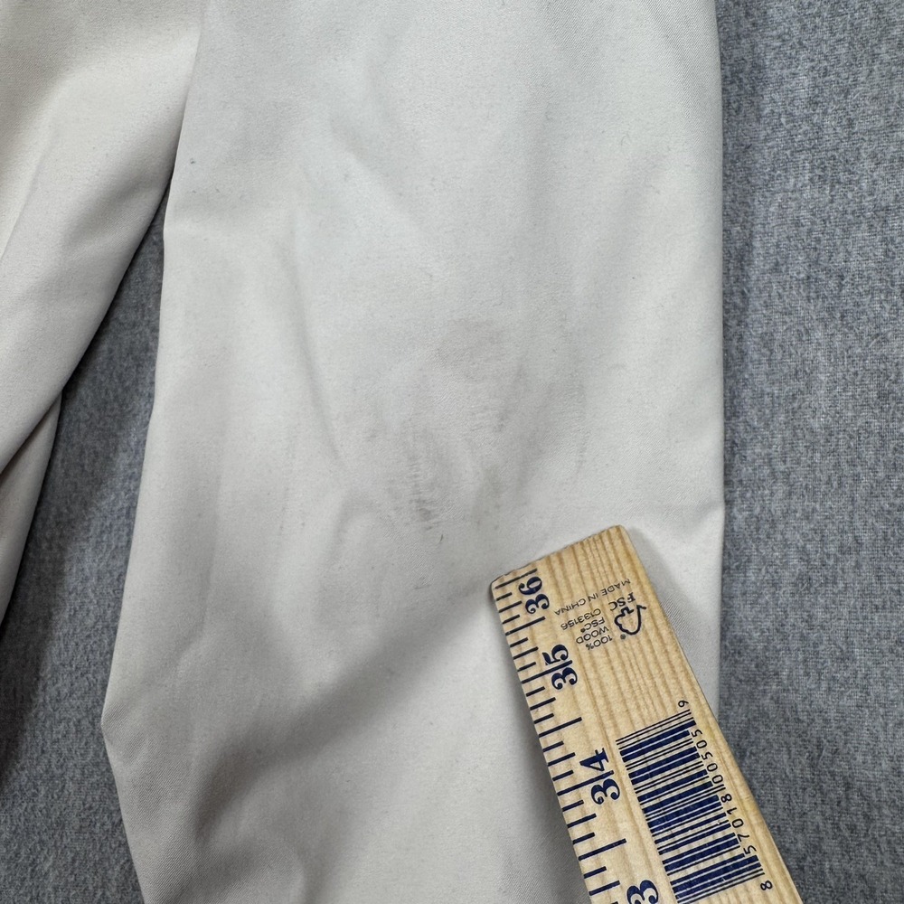 Polo Ralph Lauren 1/4 Zip Pullover Jacket Mens XL Beige Mesh Lined Windbreaker - Picture 11 of 12